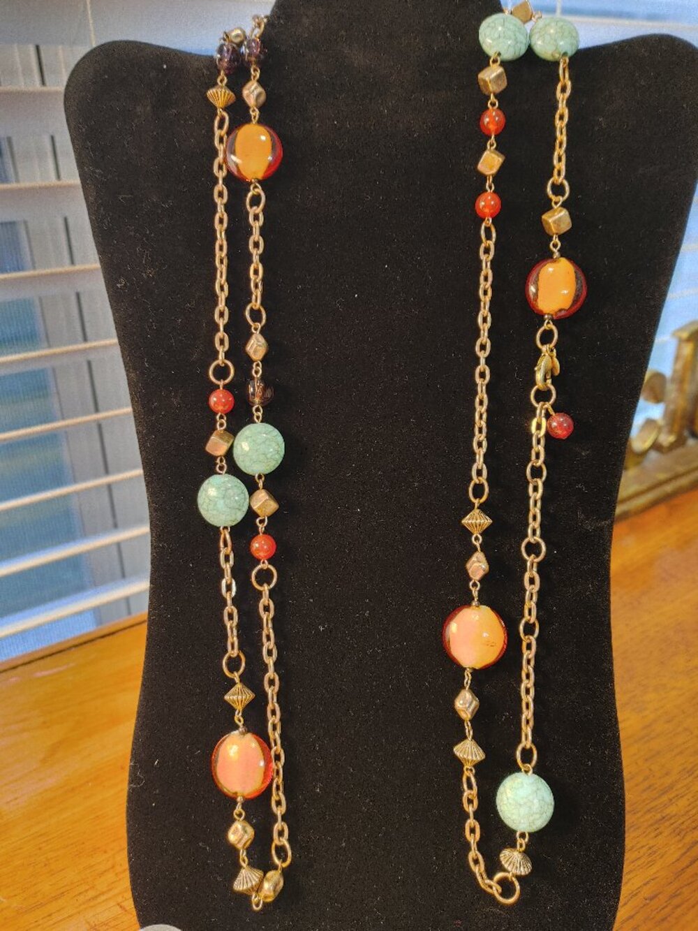 Multistone necklace